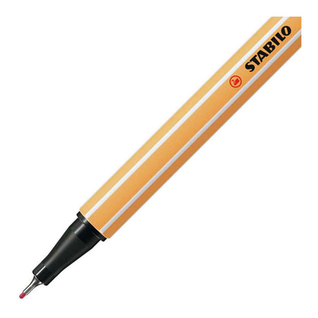 Stabilo point 88 - fineliner - jordbærrød (88 49)