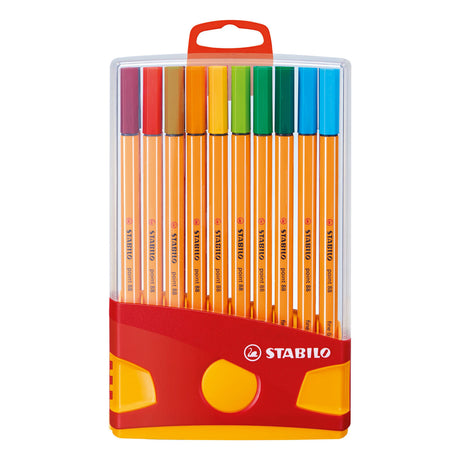 Stabilo point 88 - fineliner - colorparade - sæt med 20 stk