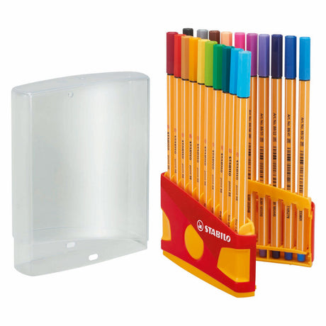Stabilo point 88 - fineliner - colorparade - sæt med 20 stk