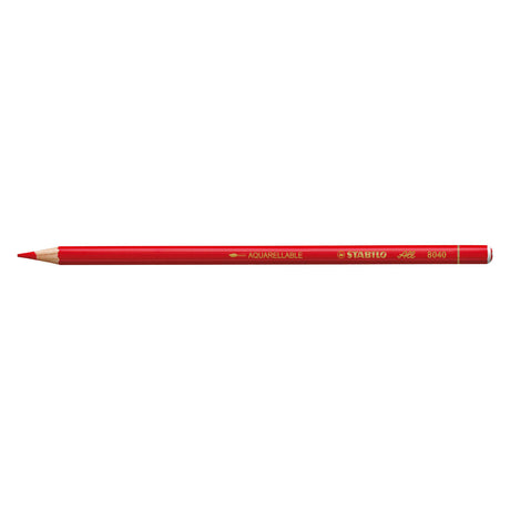 Stabilo all glass pencil - colored and graphite pencil - red