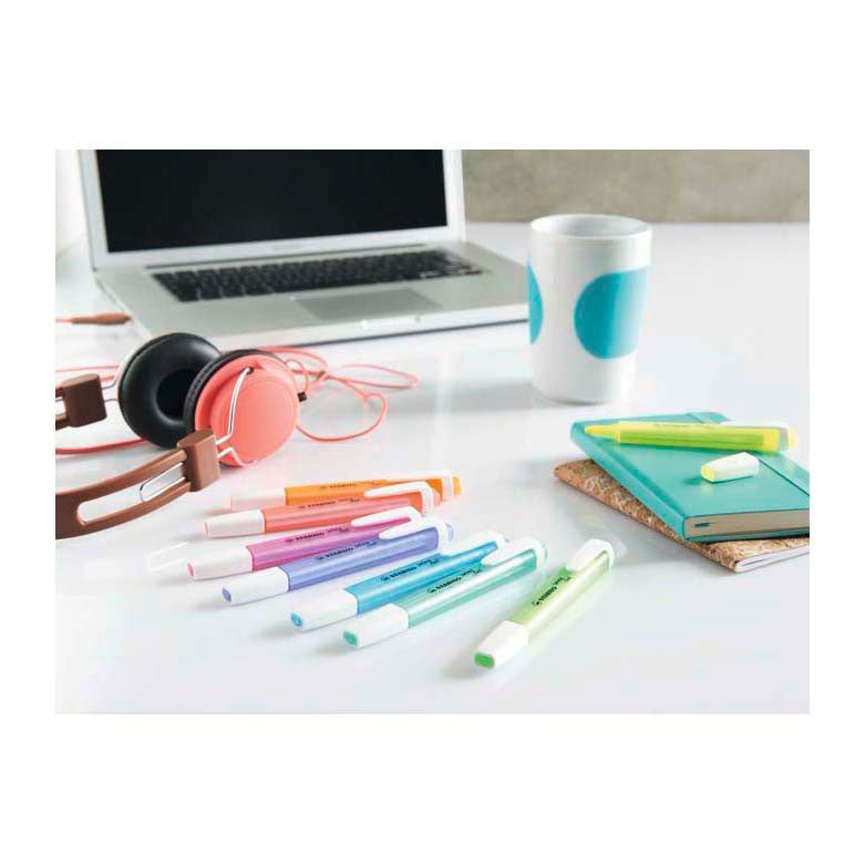 Stabilo swing cool - highlighter - sæt med 6 stk