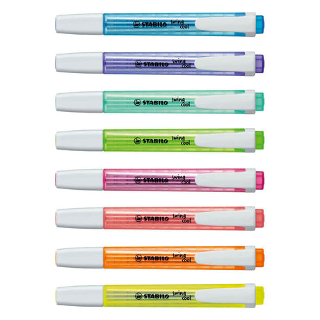 Stabilo swing cool - highlighter - sæt med 8 stk
