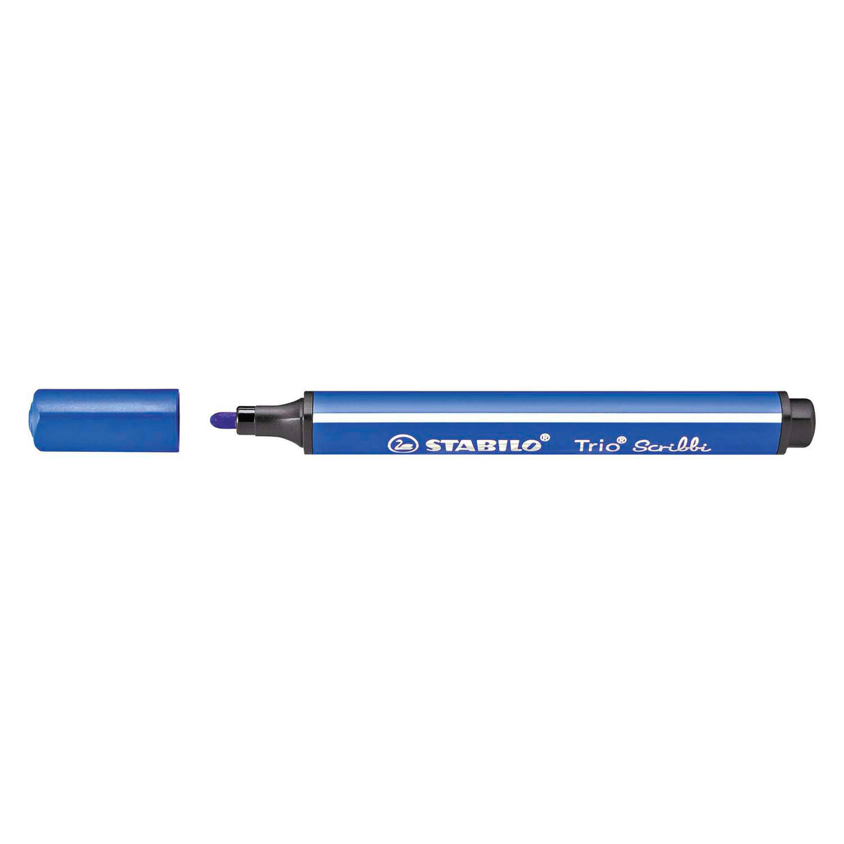 Stabilo Trio Scribbi - Felt -tip pen med blødgøringspunkt - Blå