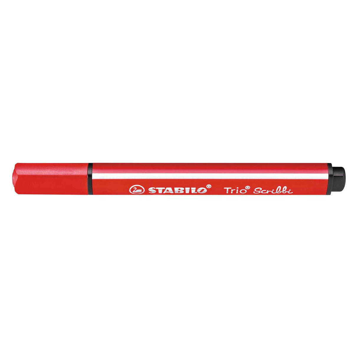 Stabilo Trio Scribbi - Felt -tip pen med medfølgende punkt - rød