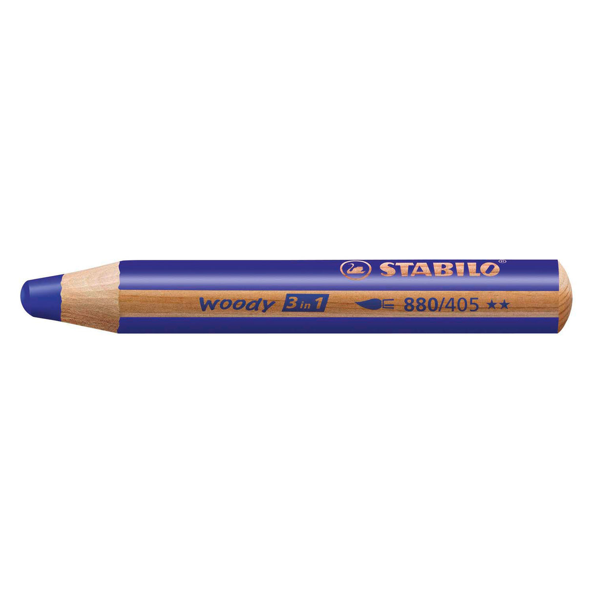 Stabilo woody 3 i 1 - multitalent farveblyant - ultramarin