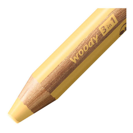 Stabilo woody 3 i 1 - multitalent farveblyant - pastelgul