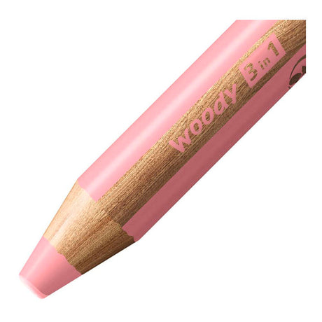 Stabilo woody 3 i 1 - multitalent farveblyant - pastel pink