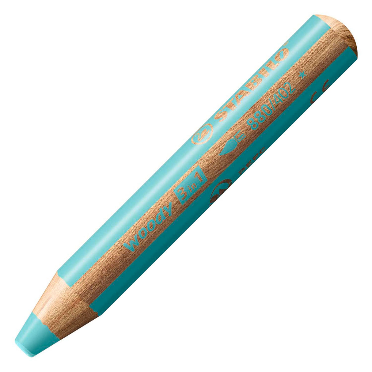 Stabilo woody 3 i 1 - multitalent farveblyant - pastelblå