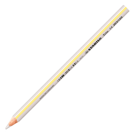 Stabilo trio thick ergonomisch kleurpotlood - wit
