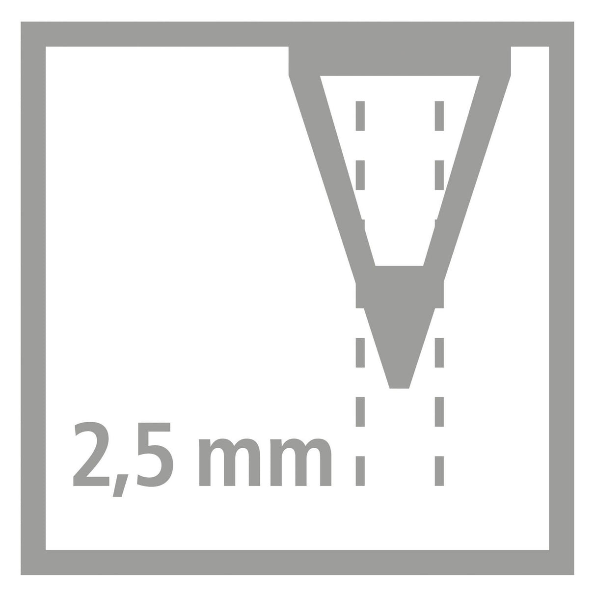 Stabilo original - farveblyant - ultramarin medium (87 430)