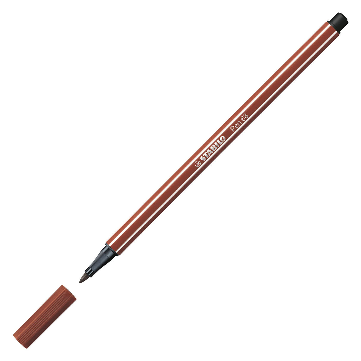 Stabilo pen 68 - filtpen - sienna (68 75)