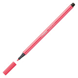 Stabilo pen 68 - filtpen - fluorescerende rød (68 040)