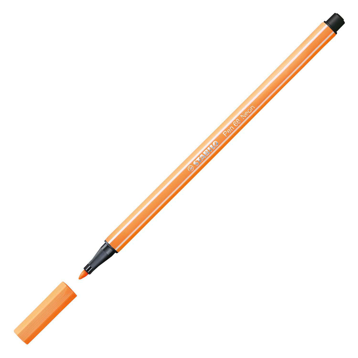 Stabilo pen 68 - filtpen - fluorescerende orange (68 054)