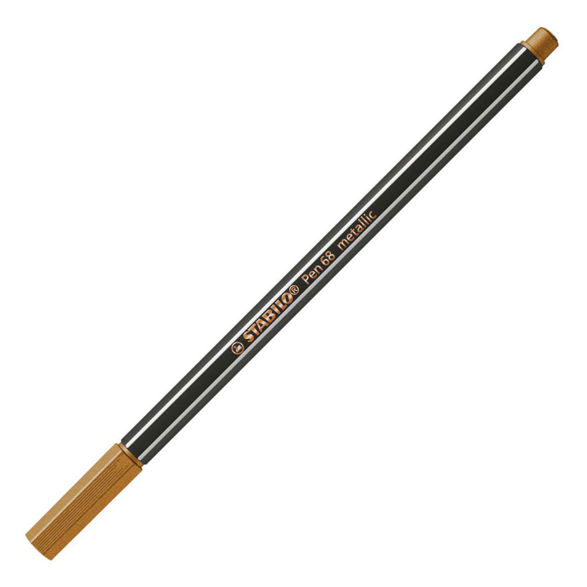 Stabilo pen 68 metallic - tusch - kobber (68 820)