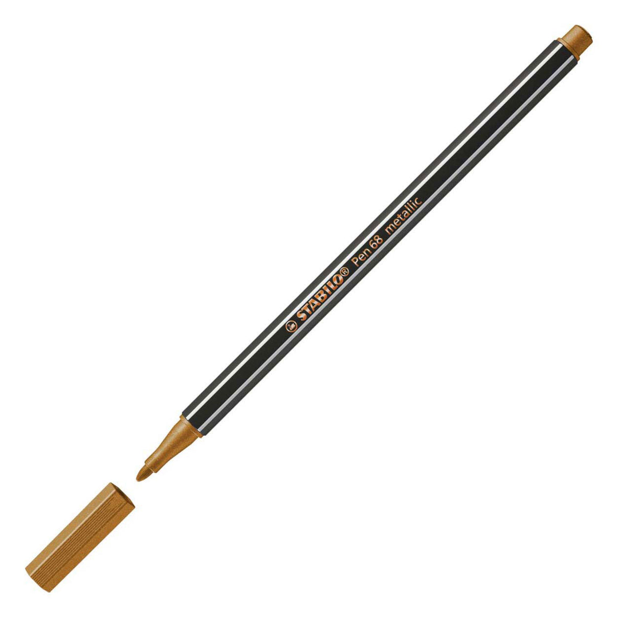 Stabilo pen 68 metallic - tusch - kobber (68 820)