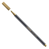 Stabilo pen 68 metallic - filtpen - metallisk guld (68 810)