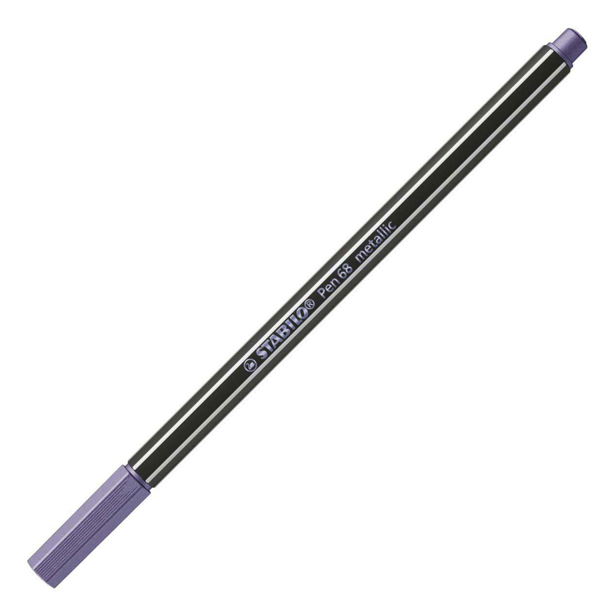 Stabilo pen 68 metallic - tusch - lilla (68 855)