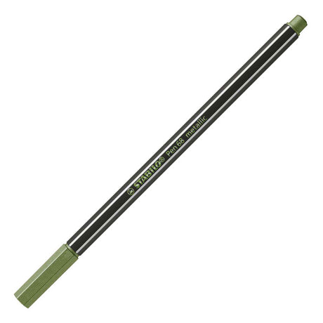 Stabilo pen 68 metallic - tusch - lysegrøn (68 843)
