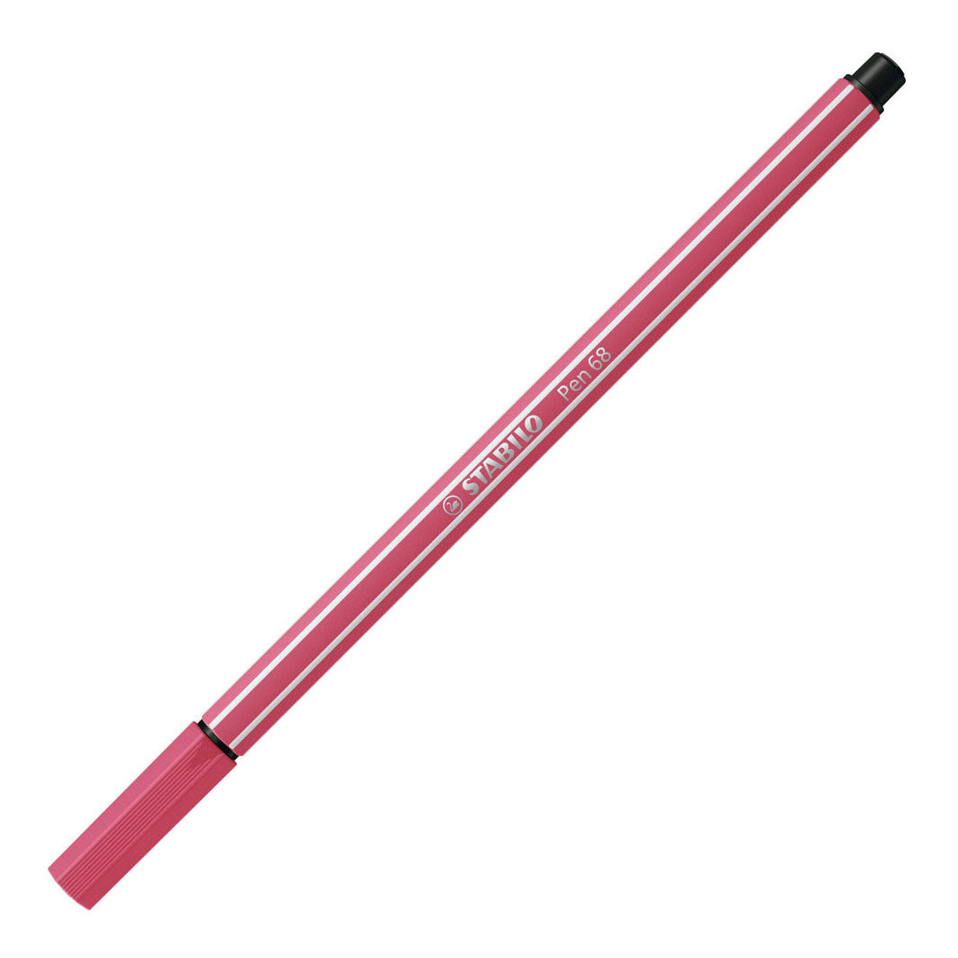 Stabilo pen 68 - tusch - jordbærrød (68 49)