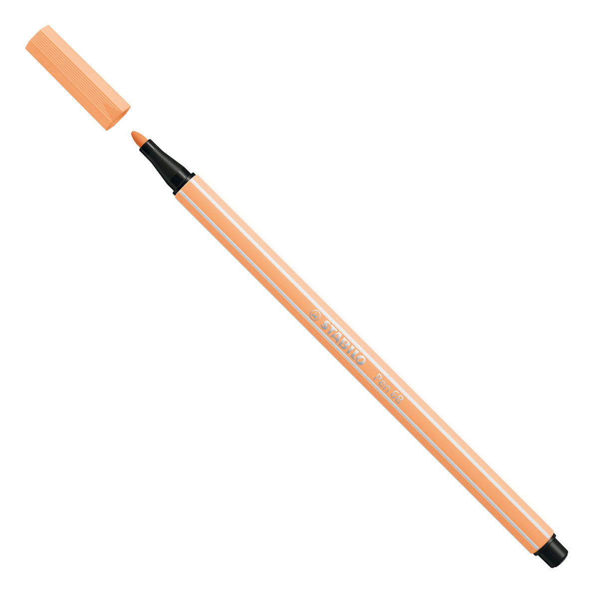 Stabilo pen 68 - tusch - lys orange (68 25)