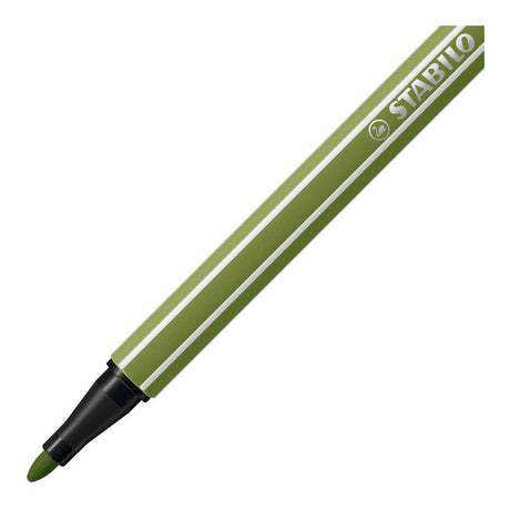 Stabilo pen 68 - tusch - mosgrøn (68 35)