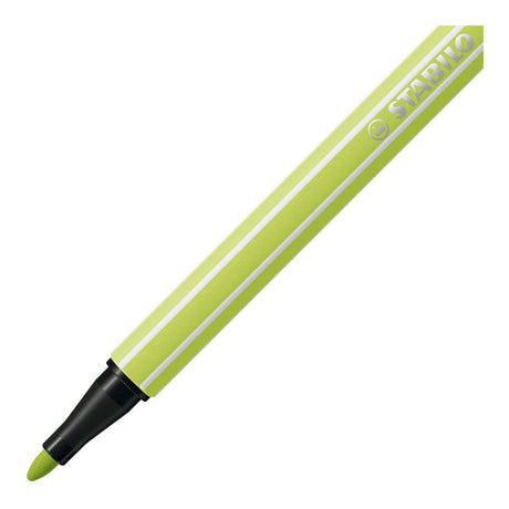 Stabilo tusch 68 14 strejf af lime