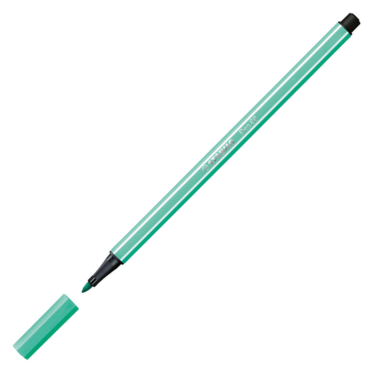 Stabilo pen 68 - tusch - isgrøn (68 13)
