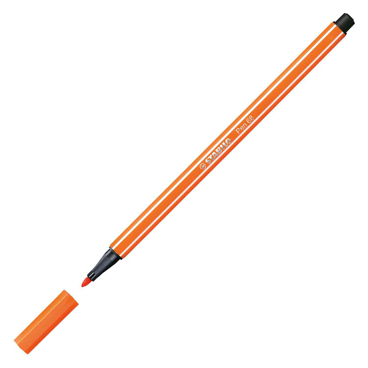 Stabilo pen 68 - tusch - vermilion pastel (68 30)