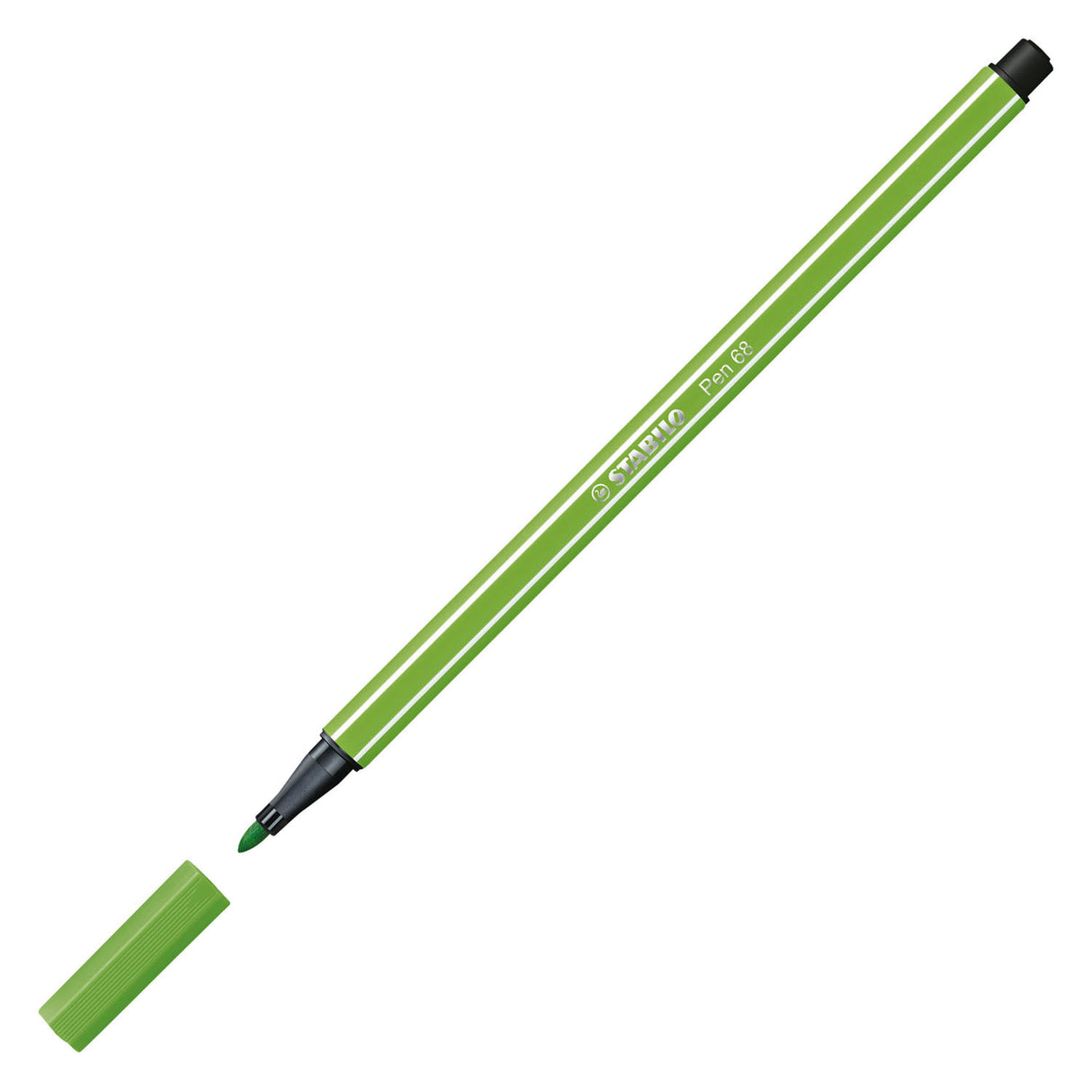 Stabilo pen 68 - tusch - lysegrøn (68 33)