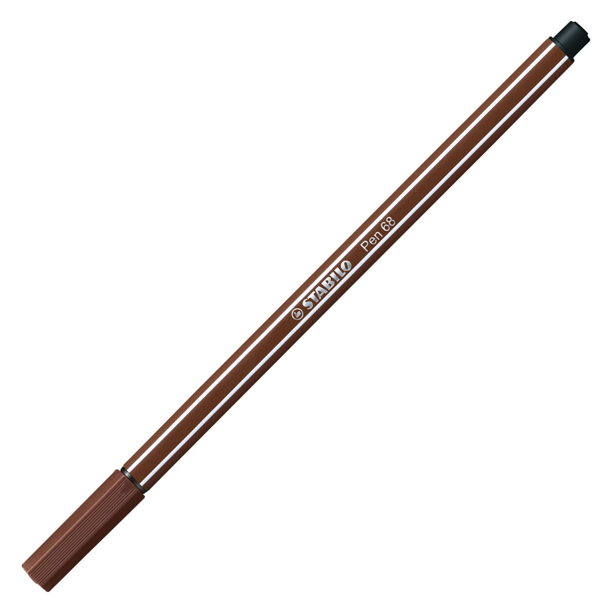 Stabilo pen 68 - tusch - brun (68 45)