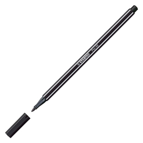 Stabilo pen 68 - tusch - sort (68 46)