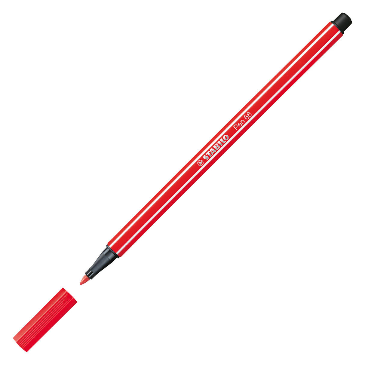 Stabilo pen 68 - tusch - karminrød (68 48)