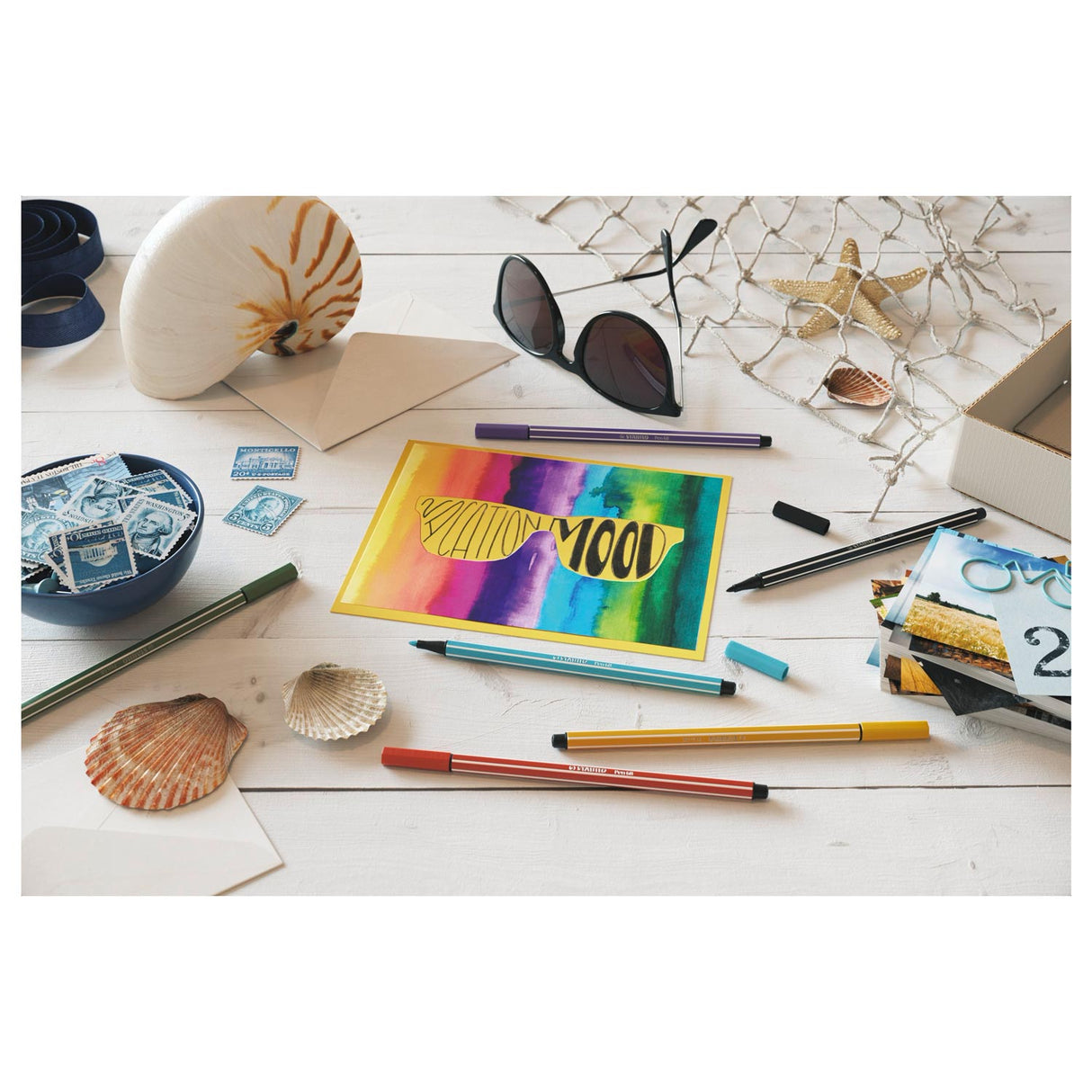 Stabilo pen 68 - tusch - orange (68 54)