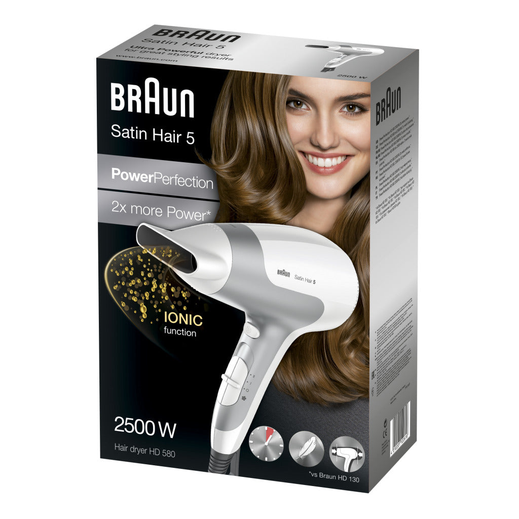 Braun pleje braun hd580 hårtørrer