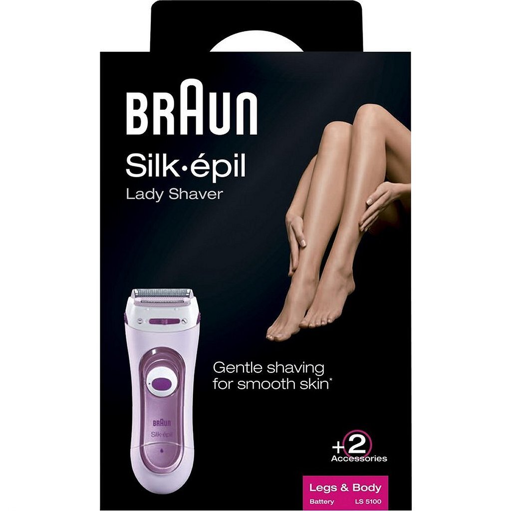 Braun ls5100 silke-épil dameshaver pink