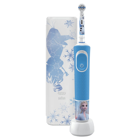 Oral-b kids disney frozen 2 elektrisk tandbørste blå hvid