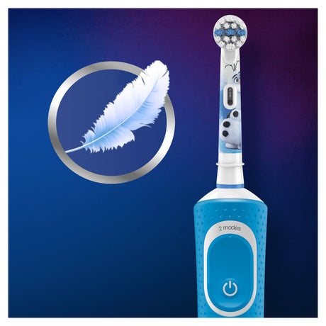 Oral-b kids disney frozen 2 elektrisk tandbørste blå hvid