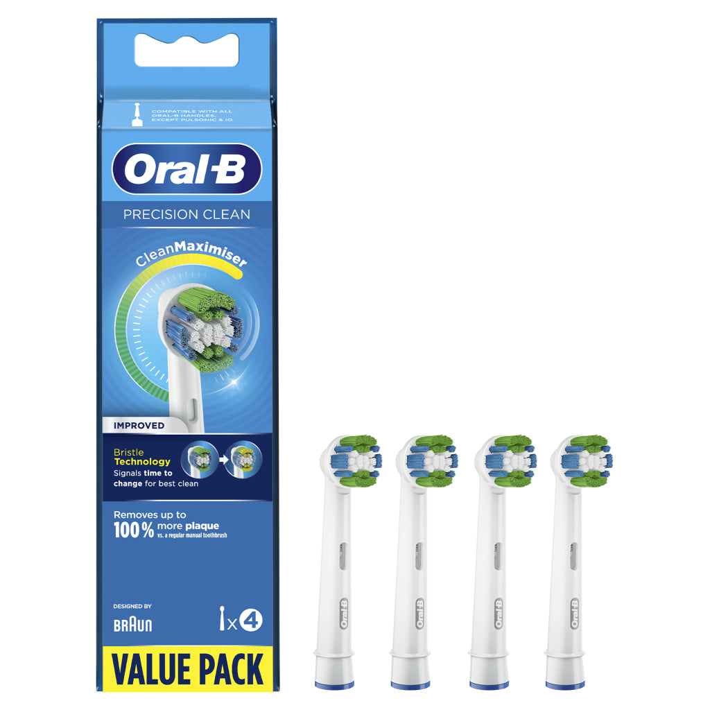 Oral-b præcisionsrent børstehoved 4 stk