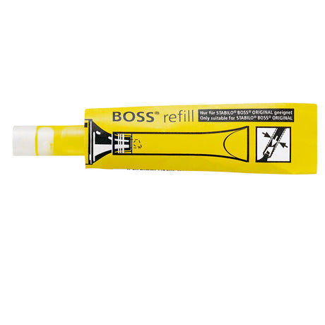 Stabilo boss original - refill - gul