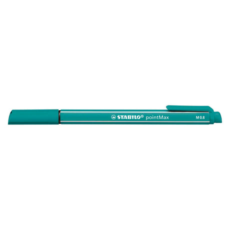 Stabilo pointmax - hardtip fineliner 0,8 mm - turkis
