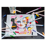 Stabilo pen 68 pensel - tusch - bleg vermilion (30)