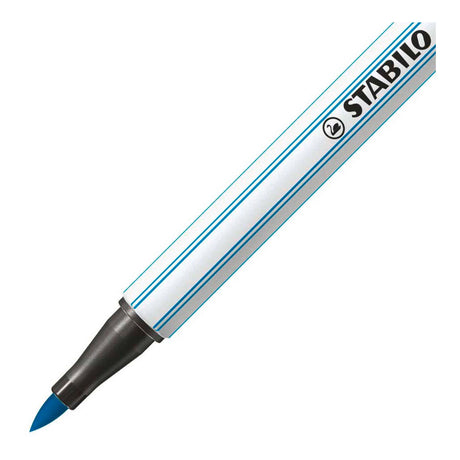 Stabilo pen 68 pensel - tusch - lyseblå (31)
