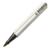 Stabilo pen 68 pensel - tusch - muddergrøn (37)