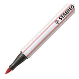 Stabilo pen 68 pensel - tusch - rustrød (47)