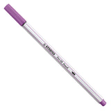 Stabilo pen 68 pensel - tuschpen - blomme lilla (60)