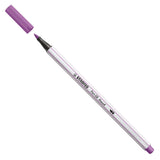 Stabilo pen 68 pensel - tuschpen - blomme lilla (60)
