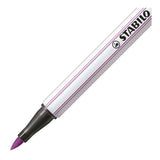 Stabilo pen 68 pensel - tuschpen - blomme lilla (60)