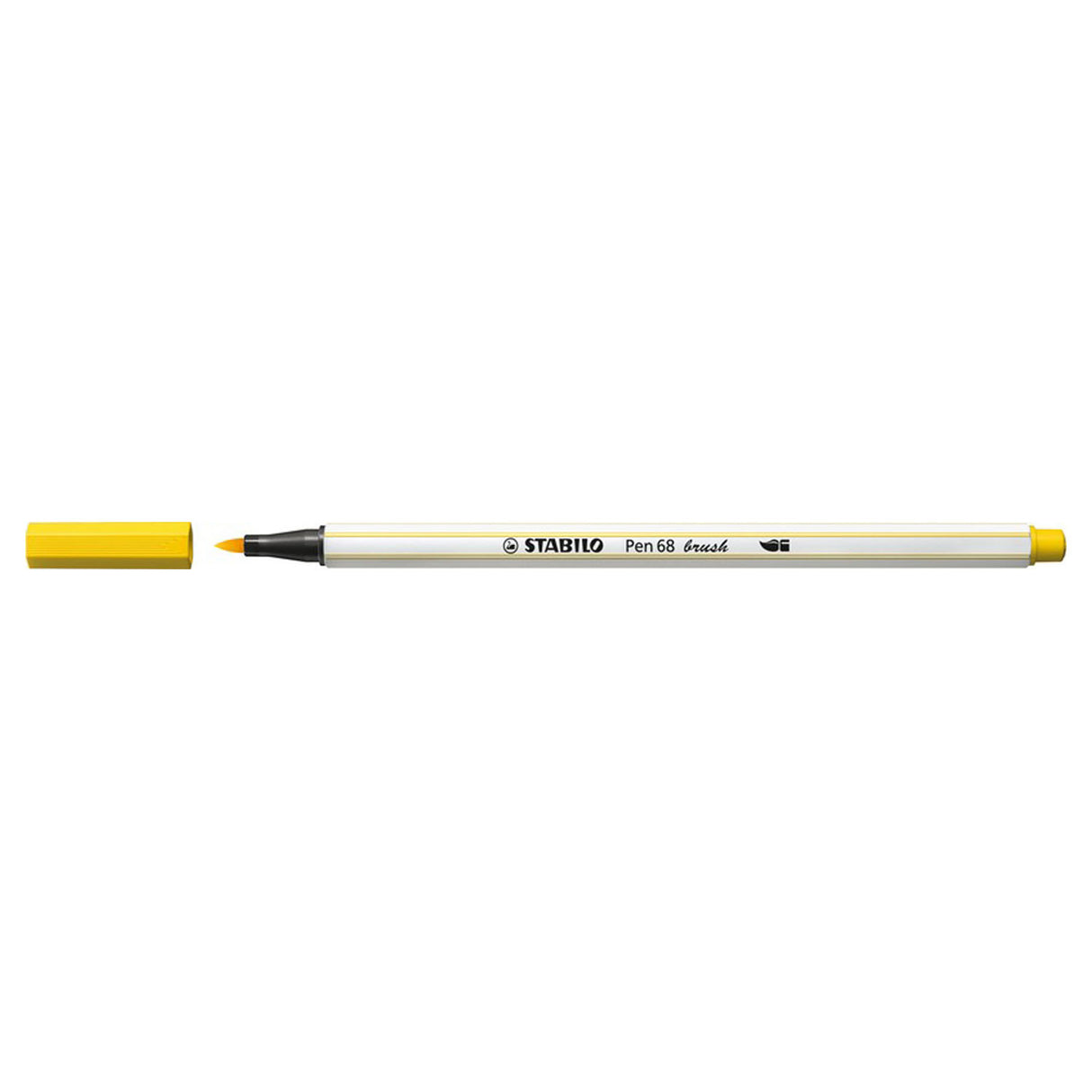 Stabilo pen 68 pensel - tusch - gul (44)
