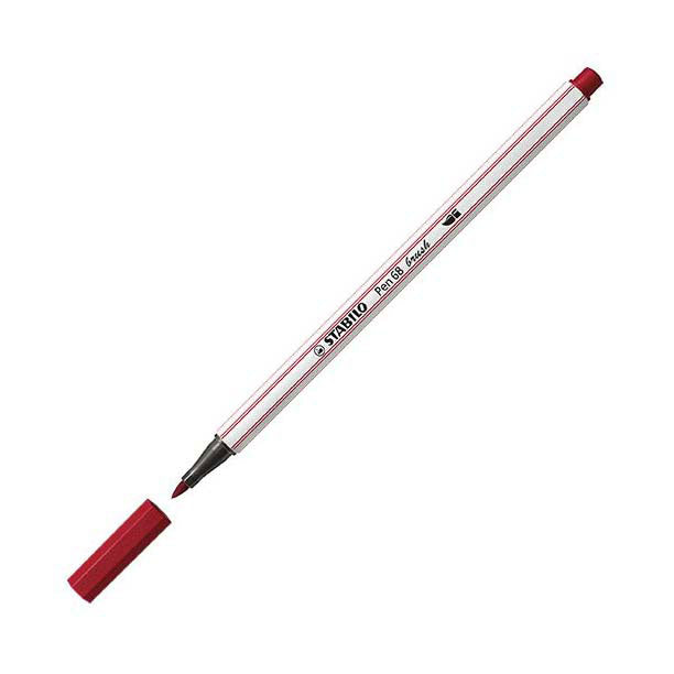 Stabilo pen 68 pensel - tusch - lilla (19)