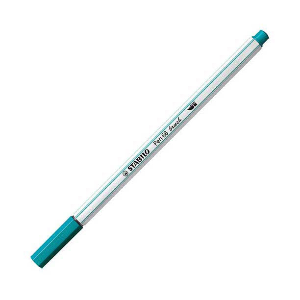 Stabilo pen 68 pensel - tusch - turkis (51)